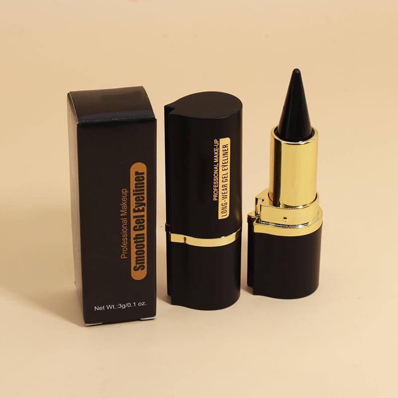 BANGFENG Waterproof Black Eyeliner Stick for Bold Goth Looks