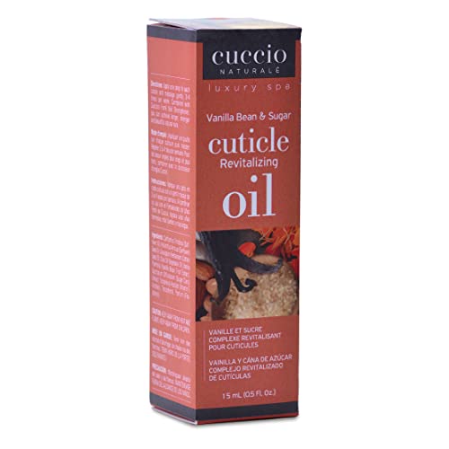 Cuccio Naturale Revitalizing Cuticle Oil - Hydrating & Repairing, 0.5 Oz