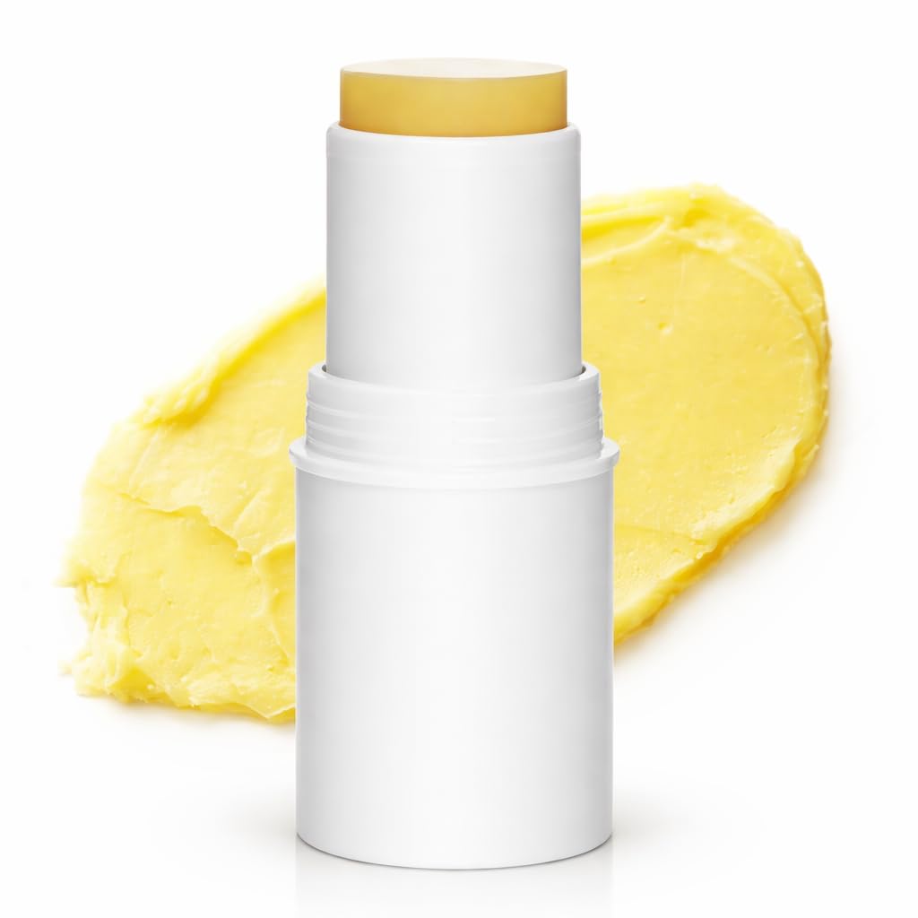 Hydrating Face Balm Stick for Mature Skin - Olive Oil & Beeswax Formula | Natural Dewy Glow & Moisturizer
