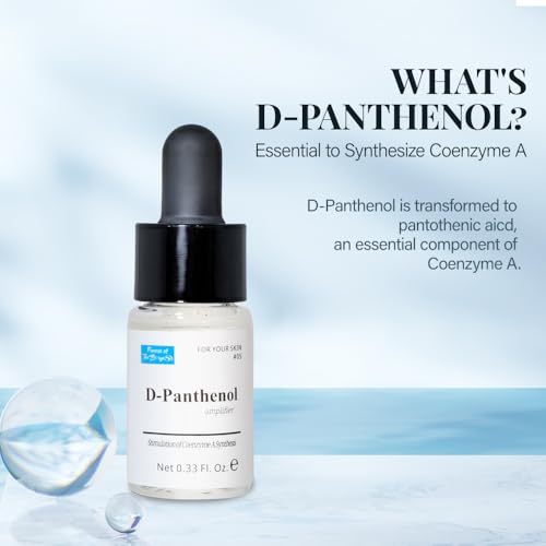 D-Panthenol Serum 10ml (75% Provitamin B5) for Skin & Hair