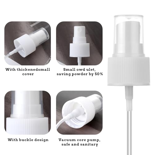 Salbsever 4-Pack Spray Bottle Nozzle Tops for Essential Oils