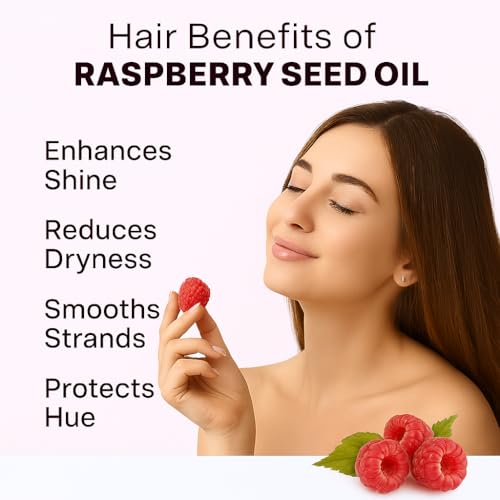 Mayan's Secret Red Raspberry Seed Oil 4 Fl Oz Cold Pressed Pure Natural Face & Body Moisturizer
