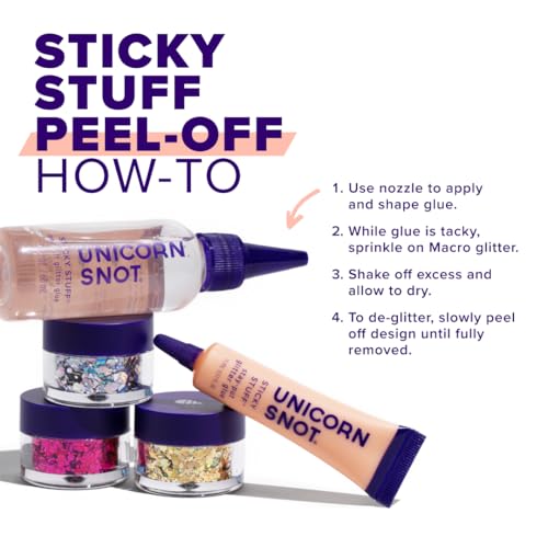 Unicorn Snot Glitter Glue Primer | Waterproof Peel Off Makeup