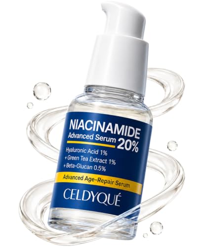 Niacinamide 20% + Hyaluronic Acid Serum 1 Fl Oz - Pore Minimizer & Skin Tone Evener