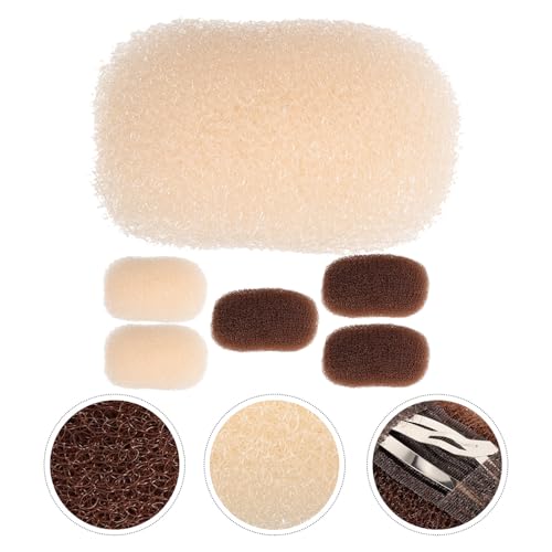 6-Piece Hair Volume Inserts for Updos and Ponytails - Hair Padding Set