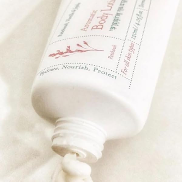 Lavido Aromatic Natural Body Lotion - Patchouli, Vanilla & Jojoba, 4 fl oz