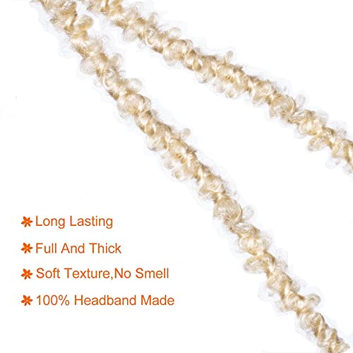 ZRQ 30 Inch Butterfly Locs Crochet Hair - Pre-Looped Blonde Braids