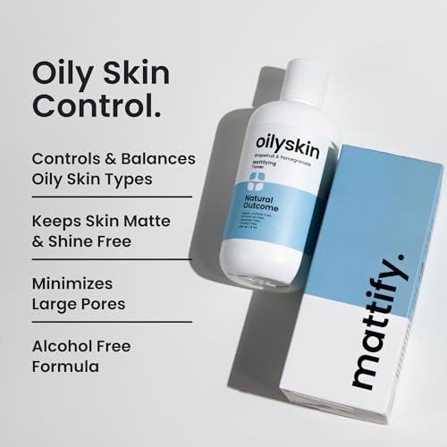 Natural Outcome Oily Skin Toner - Purifying Astringent for Matte Skin