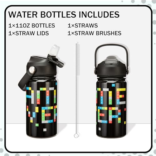 Kids Bento Box Set with Lunch Bag, Water Bottle & Utensils