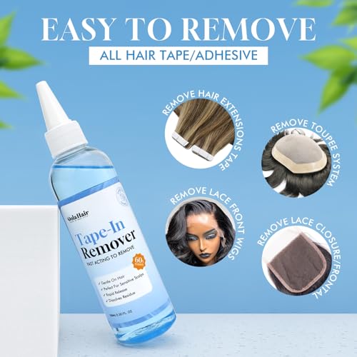 Dolahair Tape-In Extension Remover Spray with 120 Replacement Tapes