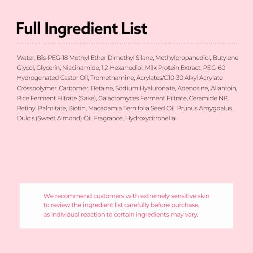 G9SKIN White In Milk Capsule Serum - Hydrating Korean Face Serum, 50ml