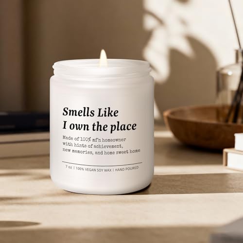 Lavender Scented Candle - Humorous Housewarming Gift