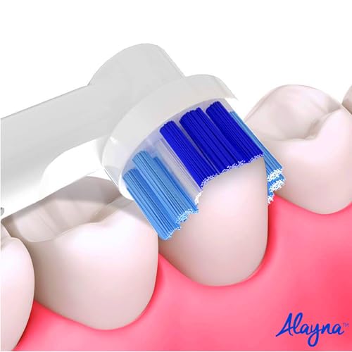 Alayna Replacement Toothbrush Heads for Oral-B, 16 Pack Precision Clean