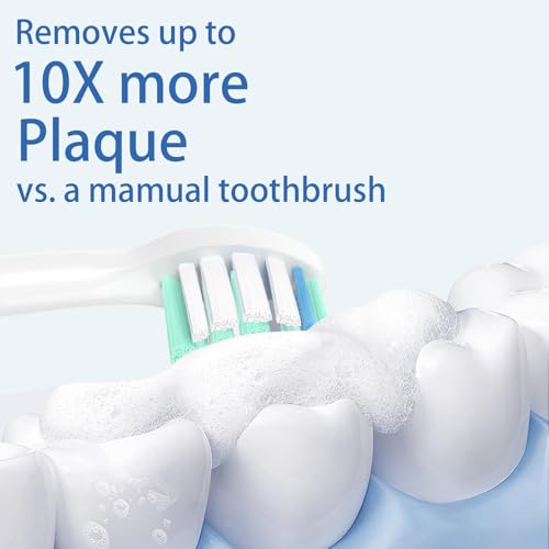 Densuuclin Replacement Toothbrush Heads for Philips Sonicare - 6 Pack