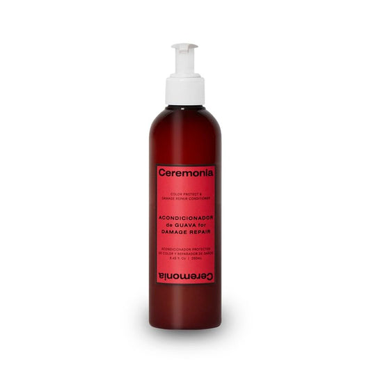 Ceremonia Guava Color Protect & Damage Repair Conditioner | Restores Hair & Boosts Shine with Aloe Vera | Protects Hair from UV and Heat, 8.45 fl oz