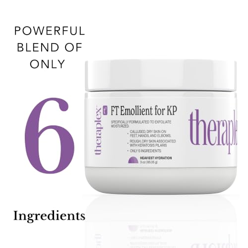 Theraplex FT Exfoliating Emollient Cream for KP 3 Oz with Peppermint - Bumpy Skin Relief