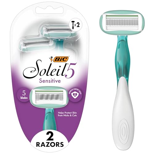 BIC Soleil 5 Sensitive Women's Disposable Razors - 2 Count
