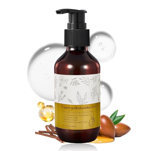 NIZENTA Cyperus Rotundus Essential Oil 6.7 Fl Oz - Reduces Hair Growth & Moisturizes Skin