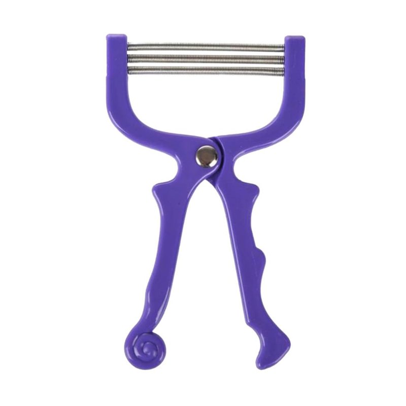 minkissy Manual Facial Hair Removal Spring Epilator for Women Portable Face Hair Plucker Threader Tool for Precise Removal on Forehead Cheeks Upper Lip Chin