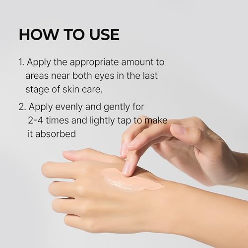 Dr.Melaxin Calcium Dark Spot Eye Cream 15g ? Niacinamide & Calcium Gluconate Eye Cream for Dark Circles, Under Eye Bags & Sagging | Hydrolyzed Elastin EX Volume Firming | Korean Eye Cream