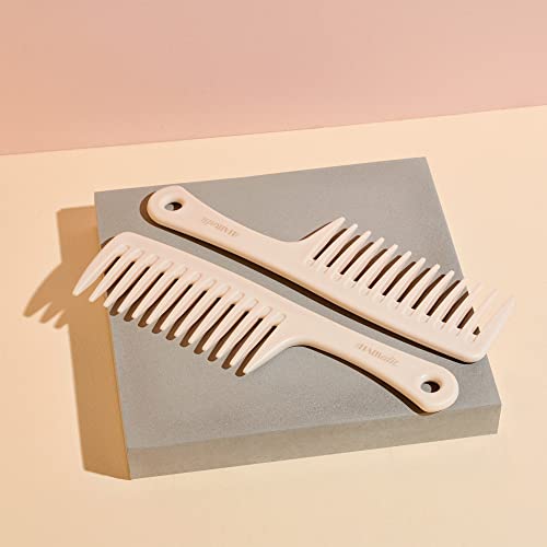 The Hair Edit Tame & Condition Large Detangling Comb - Gentle Hair Care Tool