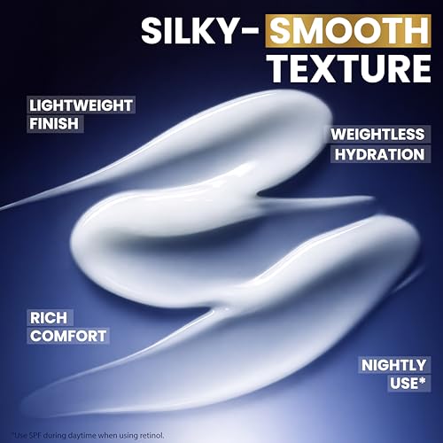 Arvesa Blue Night Cream - Anti-Aging Moisturizer with Retinol & Peptides