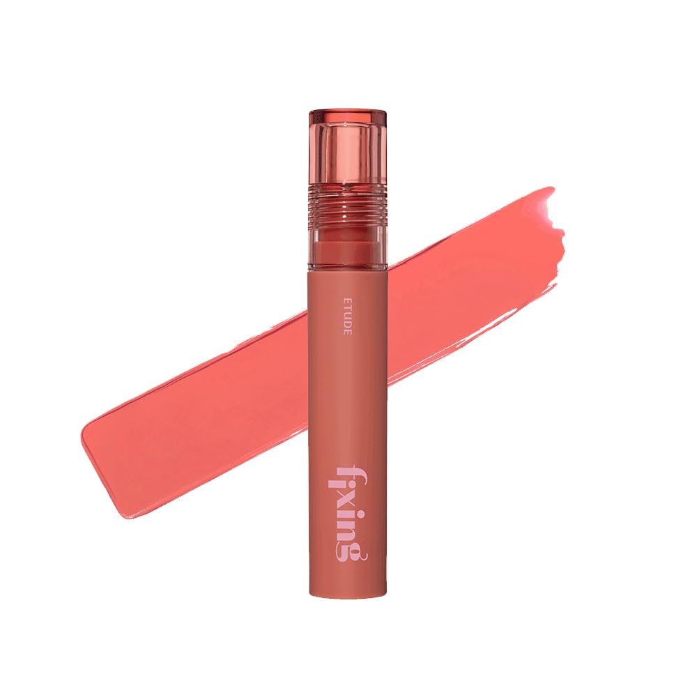 ETUDE Fixing Tint #01 Analog Rose - Long-Lasting, High-Pigment Liquid Lipstick | Waterproof Matte Finish | K-Beauty 4g