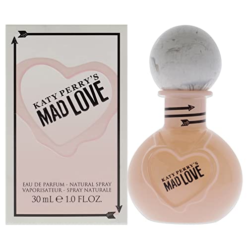 Katy Perry Mad Love Eau de Parfum for Women, Fruity Floral Scent, 1 fl. oz.
