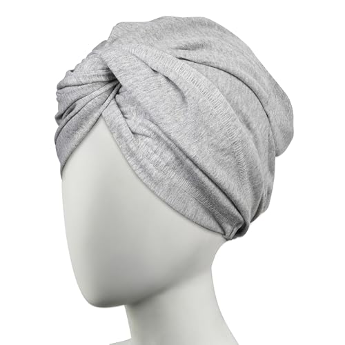 Conair Cotton Hair Towel Wrap for Women - Fast Drying & Ultra-Absorbent Turban Style