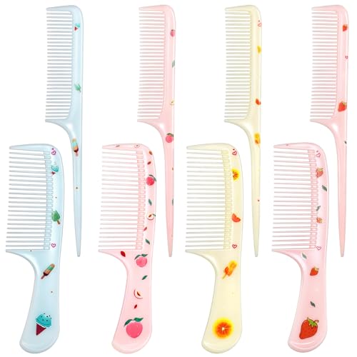 8-Piece Toddler Hair Comb Set - Gentle Baby Grooming Combs