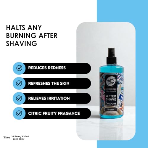 Rolda Urban After Shave Tonic Cologne Spray for Men, 14.54oz