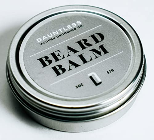 Dauntless Beard Balm 2 oz - Softens, Conditions & Promotes Growth with Shea & Lanolin
