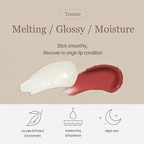 mixsoon Vegan Melting Lip Balm - Moisturizing Shea Butter Treatment
