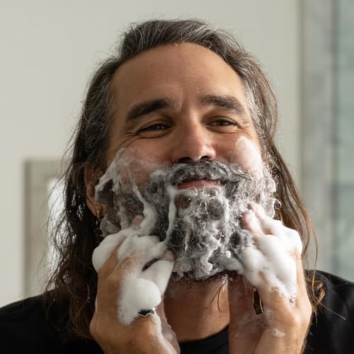 ZEUS Beard Shampoo with Essential Oils - Italian Cypress 4 oz. for Strong, Healthy Beard