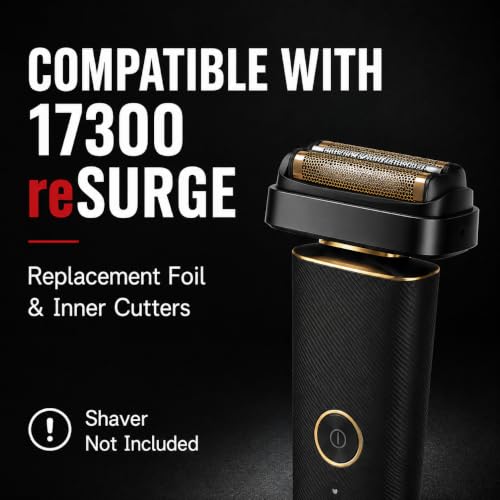 DODAER Shaver Replacement Foil Head for Andis 17300 reSURGE Electric Shaver