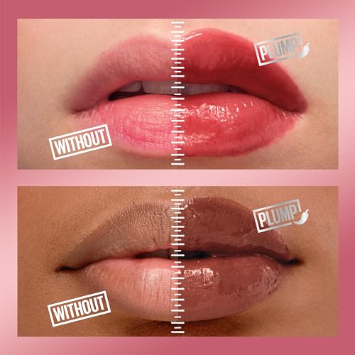 Maybelline Lifter Gloss Plump Lip Gloss - Sheer Bubblegum Pink