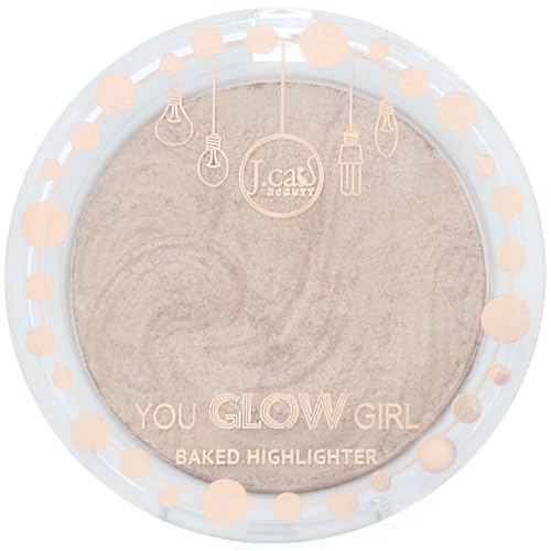 J.CAT BEAUTY You Glow Girl Baked Highlighter - Twilight Shimmer Makeup