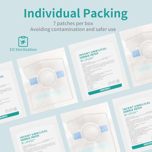Lefeke Baby Belly Button Patches - Waterproof Navel Shaper (14 Pack)