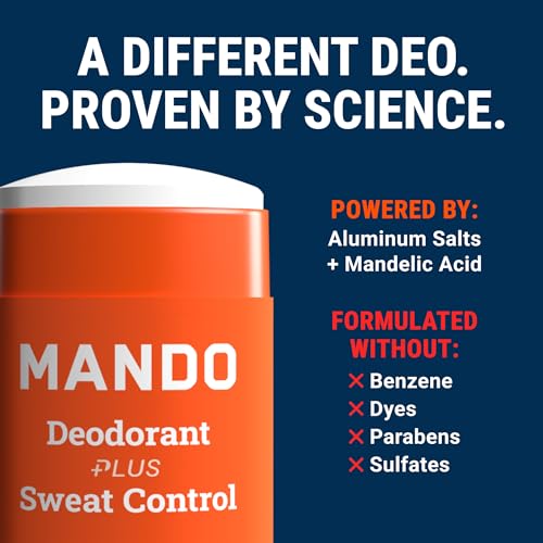 Mando Pro Sport Antiperspirant Deodorant Stick & Mini Bundle