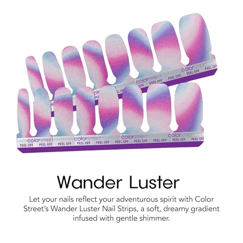Wander Luster Nail Polish Strips - 16 Double-Ended Gradient Shimmer