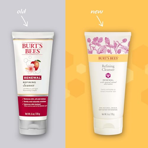 Burt's Bees Renewal Refining Cleanser with Bakuchiol - 6 Oz