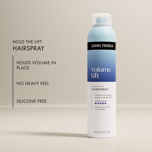 John Frieda Volume Lift Hairspray, Fine Hair, 10 oz, New Packaging - 2 Pack
