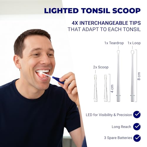 ORAVIX Tonsil Stone Removal Kit - 3-in-1 Oral Care Set for Bad Breath