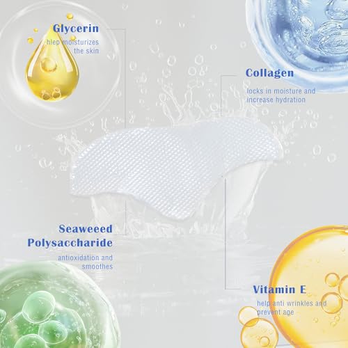 Forehead & Smile Line Wrinkle Patches with Collagen - 15pcs
