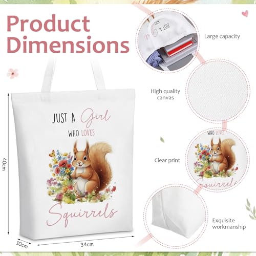 Squirrel Gifts Set for Women Girls - 5 Pcs Squirrel Themed Accessories