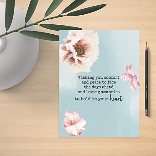 Jumbo Sympathy Card with Envelope - Sorry for Your Loss 8.5x11