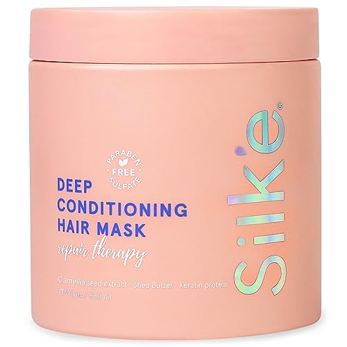 Sleek'e Silk'e Repair Therapy Deep Conditioning Hair Mask - 17.9 Fl Oz - Vegan, Paraben & Sulfate-Free Treatment for Hair Nourishment