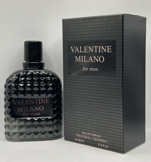 Valentine Milano Men's EDP 3.4 FL OZ - Premium Fragrance