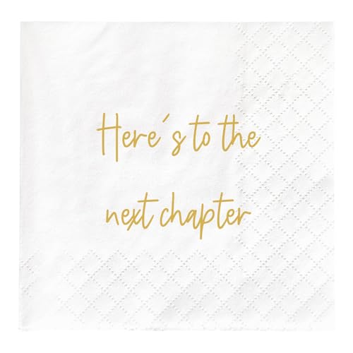 Graduation & New Job Napkins - 50 Pcs, 2-Ply Disposable Party Supplies