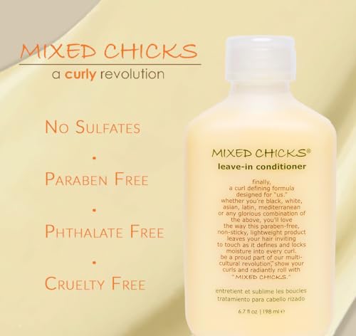 Mixed Chicks Leave-In Conditioner, Curl Defining & Frizz Control, 6.7 fl. oz.